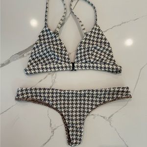 Acacia Ho’okipa bottoms in Houndstooth BOTTOMS ONLY